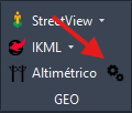 Altimétrico Configurações