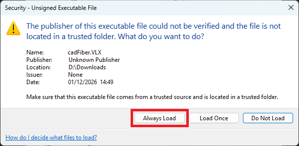 Confirmação de segurança